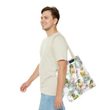 Floral Elegance Conure Tote Bag