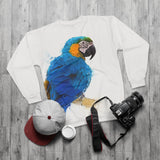 Blue and Yellow Macaw Unisex Sweatshirt II