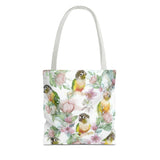 Floral Elegance Conure Tote Bag