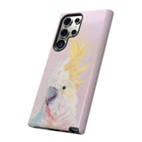 Exotic Defense: Sturdy Cockatoo Phone Case