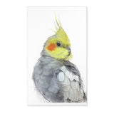 Cockatiel Beauty: Colorful Area Rug