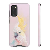 Exotic Defense: Sturdy Cockatoo Phone Case