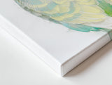 Tropical Breeze: Yellow and Turquoise Budgie