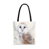 Enchanted Night: Barn Owl Tote Bag