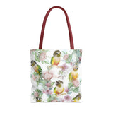 Floral Elegance Conure Tote Bag