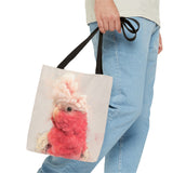 Galah Glamour: Tote Bag with Cockatoo Art