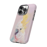 Exotic Defense: Sturdy Cockatoo Phone Case