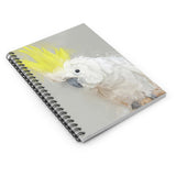 Yellow Crested Cockatoo Spiral Notebook