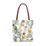 Floral Elegance Conure Tote Bag