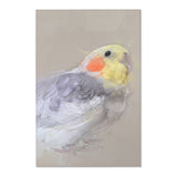 Cockatiel Elegance Portrait Rug