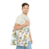 Floral Elegance Conure Tote Bag