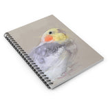 Cockatiel Memoirs Spiral Notebook