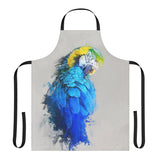 Blue and Yellow Macaw Elegance Apron II