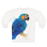 Blue and Yellow Macaw Unisex Sweatshirt II