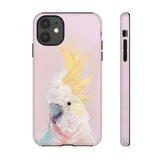 Exotic Defense: Sturdy Cockatoo Phone Case