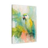 Vibrant Parrot Canvas Wall Art - Tropical Decor for Bird Lovers
