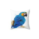 Blue and Yellow Macaw Elegance Pillow III