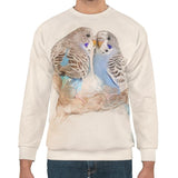 Budgie Elegance Unisex Sweatshirt I