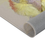 Cockatiel Bliss: Whimsical Area Rug