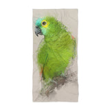 Amazon Parrot Beach Towel