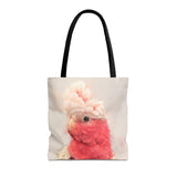 Galah Glamour: Tote Bag with Cockatoo Art