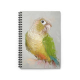 Emerald Feathers Spiral Notebook