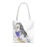 Budgie Tapestry: Classic Beauty In Every Feather Tote Bag