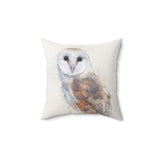 Barn Owl Elegant Pillow