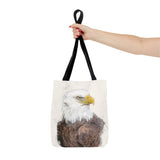 Majestic Freedom: Bald Eagle Tote Bag