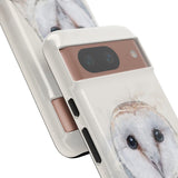 Barn Owl Guardian: Ultimate Protection Phone Cover