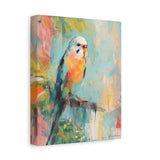 Tropical Daydreams Budgie Canvas