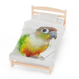 Pineapple Conure Velveteen Plush Blanket III