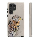 Brambling Bird Shield: Rugged Protection Phone Cover