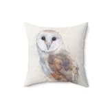 Barn Owl Elegant Pillow