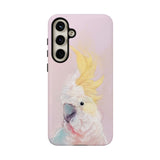 Exotic Defense: Sturdy Cockatoo Phone Case