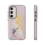 Exotic Defense: Sturdy Cockatoo Phone Case