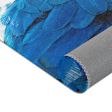 Blue and Yellow Perfection: Macaw Design Rug