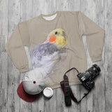 Cockatiel Elegance Unisex Sweatshirt III