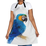 Blue and Yellow Macaw Elegance Apron