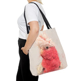 Galah Glamour: Tote Bag with Cockatoo Art