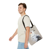 Graceful Hunter: Secretarybird Tote Bag