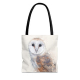 Enchanted Night: Barn Owl Tote Bag