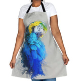 Blue and Yellow Macaw Elegance Apron II