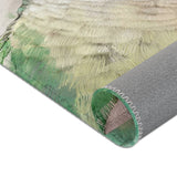 Chirpy Charm: Conure Portrait Area Rug