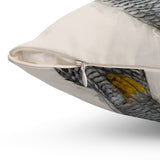 Soaring Peregrine Falcon Pillow