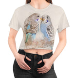 Budgie Symphony Crop Tee