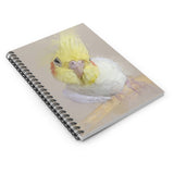 Wings and Whispers Spiral Notebook