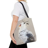 Graceful Hunter: Secretarybird Tote Bag