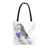 Budgie Tapestry: Classic Beauty In Every Feather Tote Bag