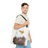 Majestic Freedom: Bald Eagle Tote Bag